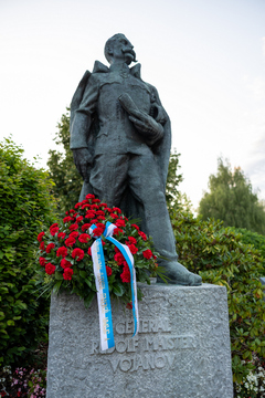 Slovesnost_ob_92. obletnici_smrti_generala Rudolfa_Maistra - Vojanova_(18)